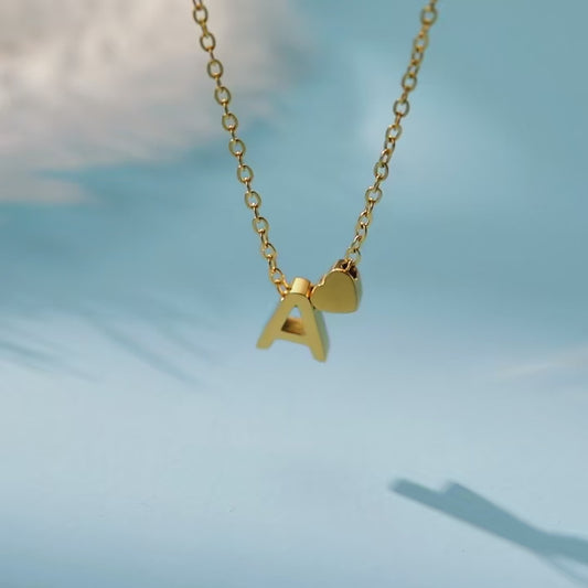 Heartly Initial Necklace